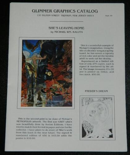 Glimmer Graphics newsletterSept. 93