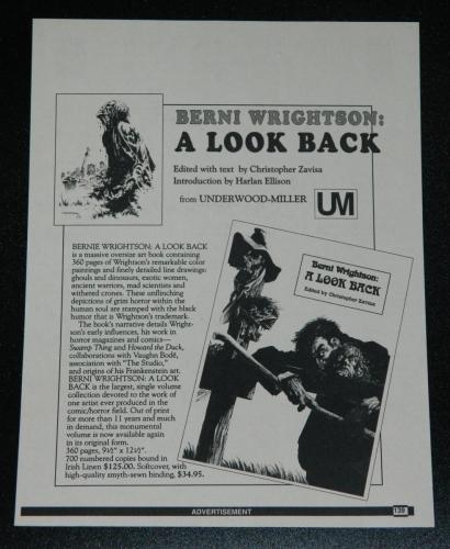 A Look Back adUnderwood Miller