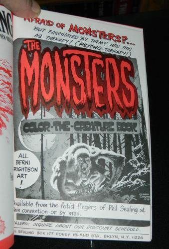 1975 NY Comic Conventionfull page ad