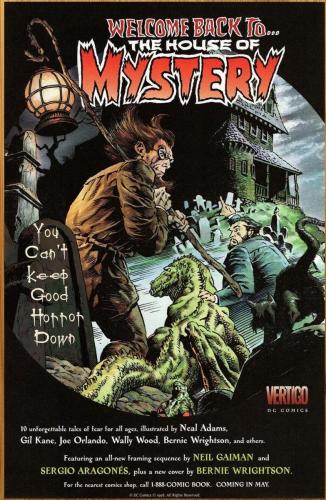 Welcome Back to the House of Mysteryfull pg. ad