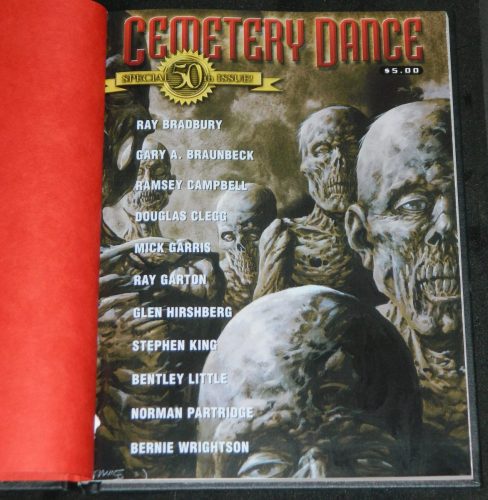 Cemetery Dance 50interior page