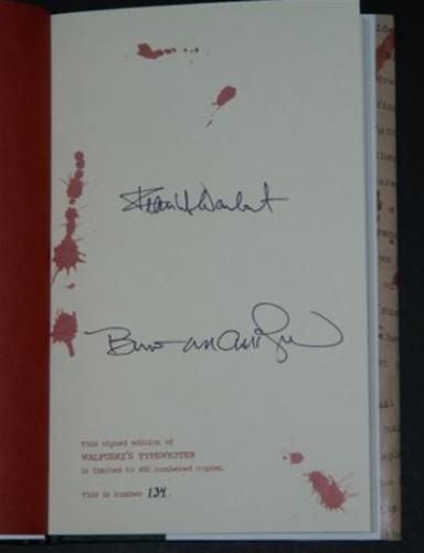 Walpuski's TypewriterSigned #134/750