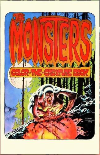 The Monsters Color the Creature Book 2022 Nakatomi KickstarterAlso Artist Edition LTD 150