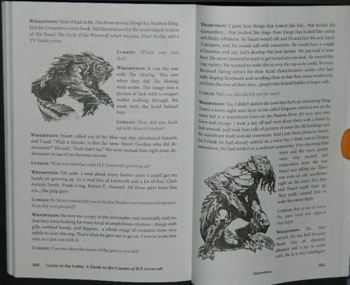 Lurker in the Lobby H.P. LovecraftInterview and Innsmouth images