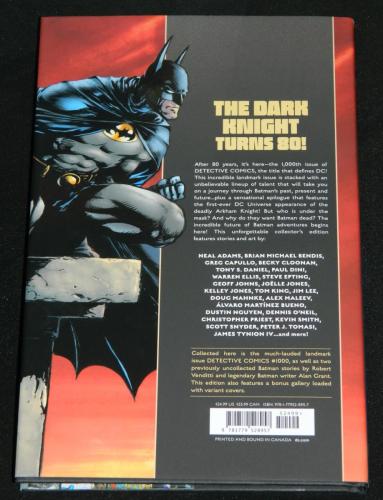 Batman Detective 1000back cover