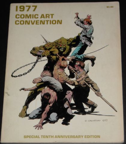 1977 Comic Art Convention - Cover, 6pg. Bernie article