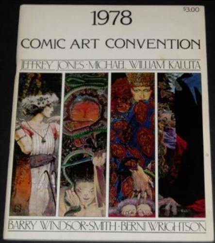 1978 Comic Art Convention - Cover, 1 illustration, Studio ad