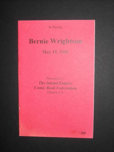 Inland Empire Comic Con - 1996 #166/2008 sketches