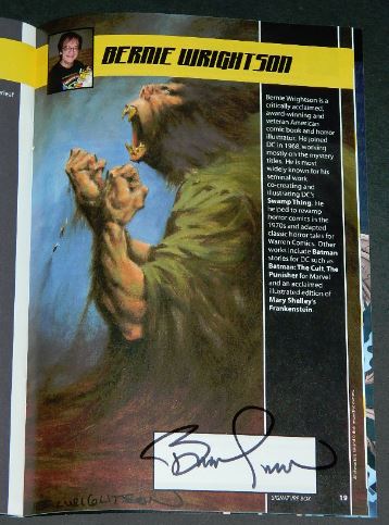 London Super Comic Convention - illustration signed