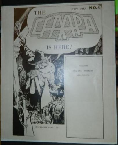 CFA APA poster1997 Chicago Con for the CFA APA party