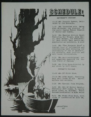 Creation Art ConventionSchedule