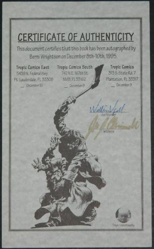 Tropic Comics CA1995 book signing