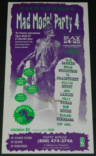 Mad Model Party 4 postersigned by Kelly Freas1997