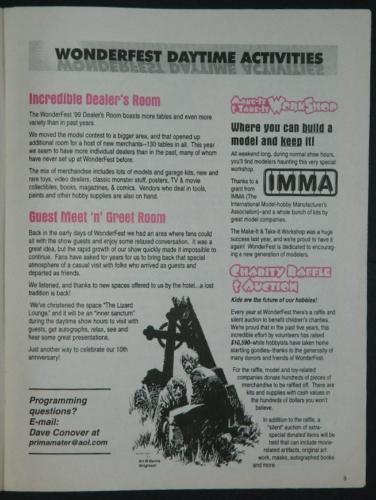 WonderFest 1999 Flyer