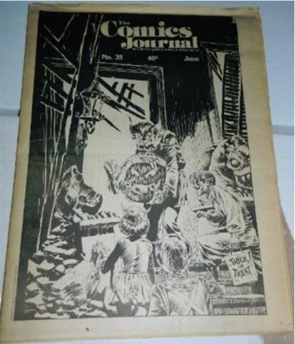 Comics Journal #351977 cover