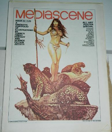 Media Scene #33Sep. 1978 2 illustrations, ad
