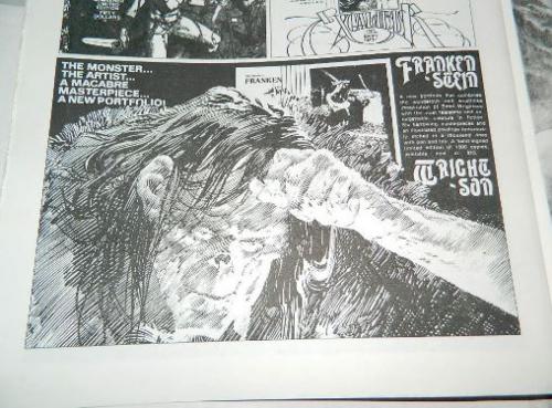 Frankenstein portfolio ad