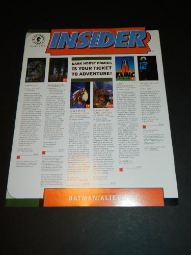 DH Insider Vol.III #15Mar. 1997 "Batman Aliens"