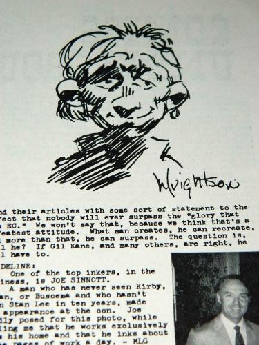 Comic Crusader #7Illustration - close up