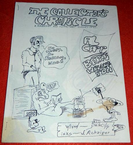 Collector's Chronicle1969 - 2 pg. interview