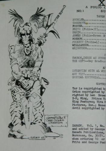 Xanadu #1Illustration