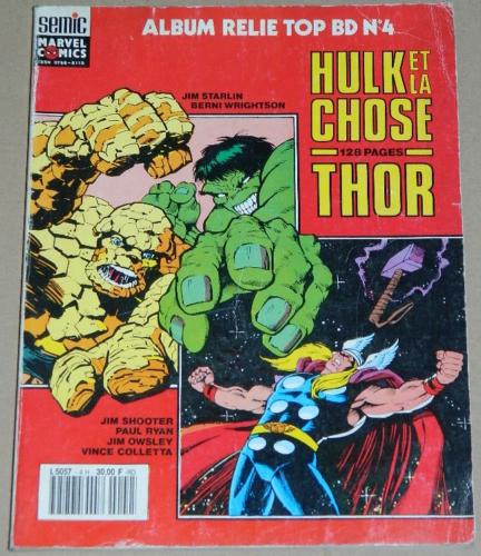 Hulk & Thing combined w/ ThorFrance