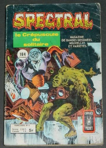 Spectral Pocket BookFrance - soft coverSwamp Thing & other stories B&W