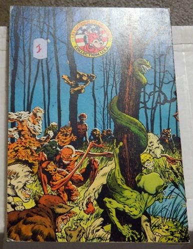 Las Creatures Des Marais #1 - France Back cover