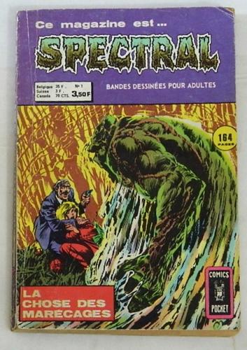 Spectral Pocket BookFrance - soft coverSwamp Thing & other stories B&W