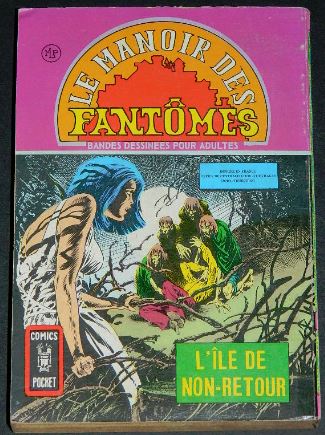 Le Manoir Des Fantomes no.5 - 1976France - Back coverPocket Book