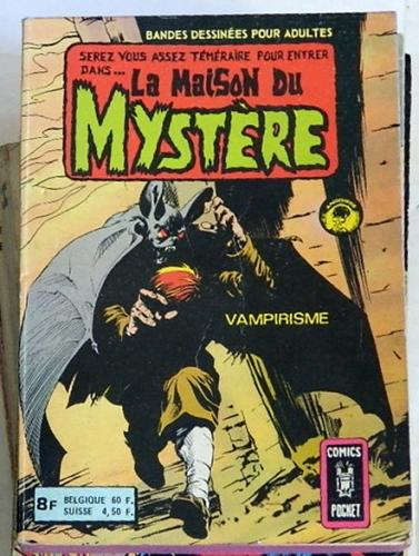 La Maison du MystereFrance - cover, "Things Old, Things Forgotten" B&WPocket Book