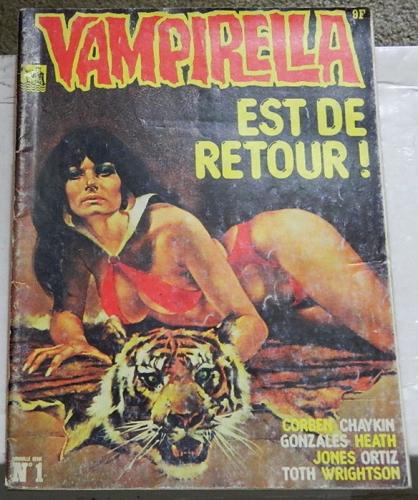 Vampirella #1France - Apr. 1978Reuben Youngblood, 3 page article