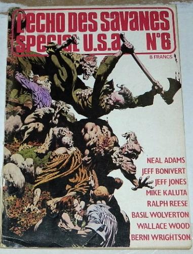 L'Echo Des Savanes Special USA #6France - cover - "Nosferatu", "Feed It"