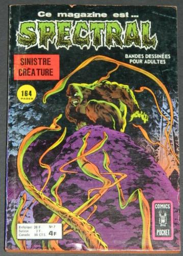 Spectral Pocket BookFrance - soft coverSwamp Thing & other stories B&W