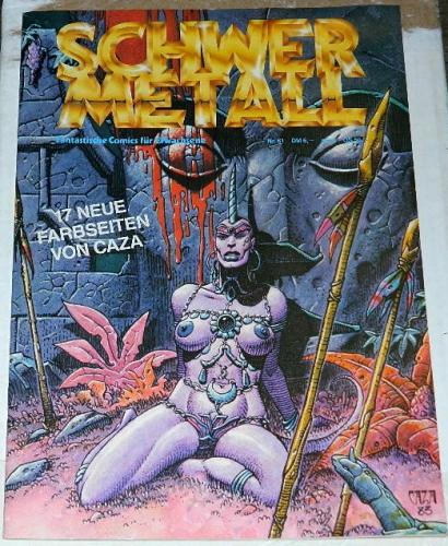 Schwer Metal Nr.17German - 1985"The Laughing Man"