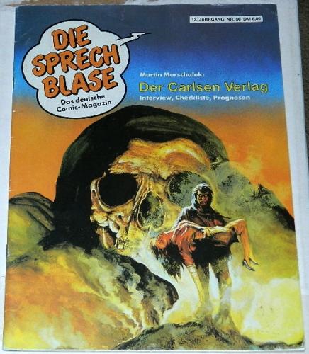 Die Sprech BlaseGerman - Oct. 1987article & illustration