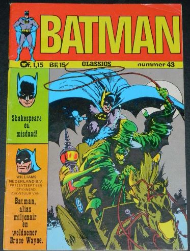Batman #43Dutch - 1973cover