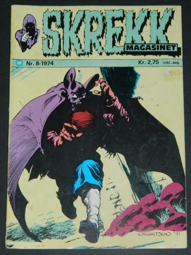 Skrekk #8Norway - 1974cover