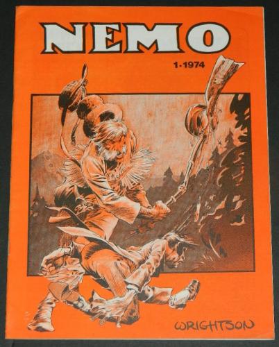 Nemo #1Dutch - 1974 cover19 pgs. of illustrations w/ H.O.S. #92 origin all in B&W