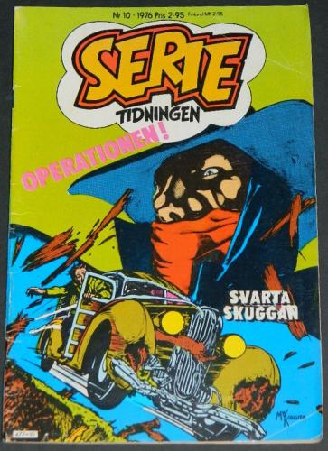 Serie Tidningen Nr10Sweden - 1976Swamp Thing #10 B&W