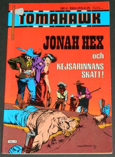 TomahawkJonah Hex NR.4Sweden - cover