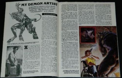 Fangoria #64"My Demon Artist"