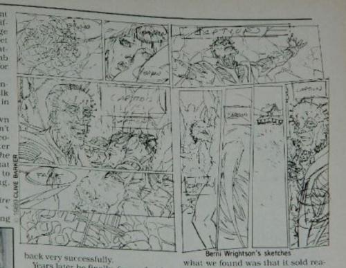 Slaughter House #4Sketches from Hellraiser "The Warm Red"