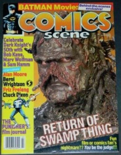 Comics Scene #71989 2pg. Swamp Thing interview