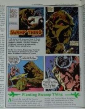 Comics Scene #72pg. Swamp Thing interview