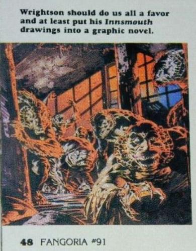 Fangoria #91"Shadow Over Innsmouth"