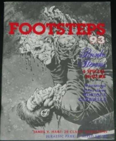 Footsteps '931993 cover, ad