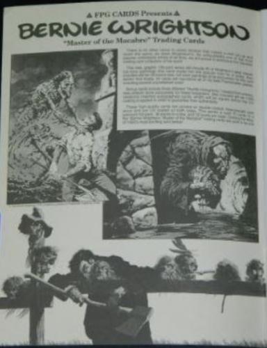 FPG cards adFootsteps '93