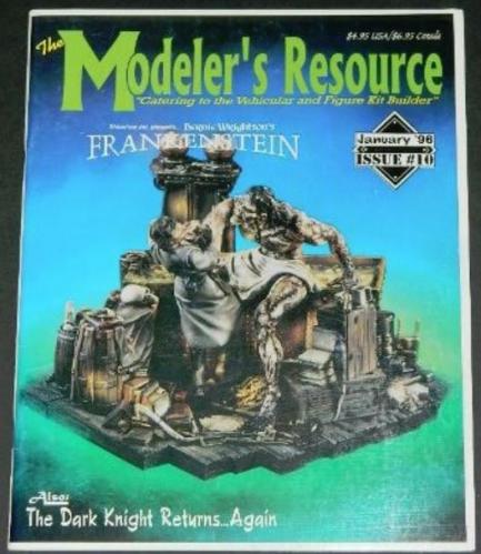 Modelers Resource #101/96 cover, 4pg. article, ad, photo