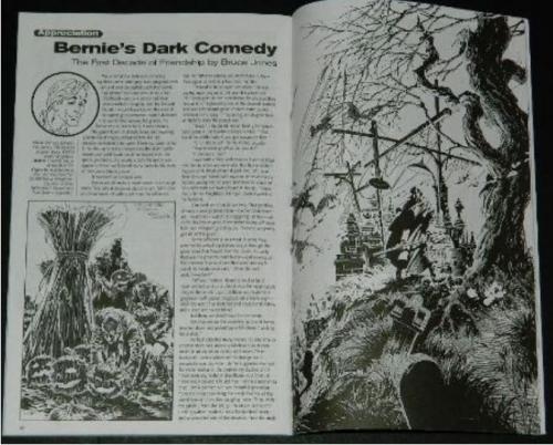 Comic Book Artists #19pgs. Interview and illustrations